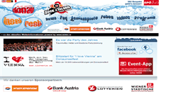 Desktop Screenshot of 2010.donauinselfest.at